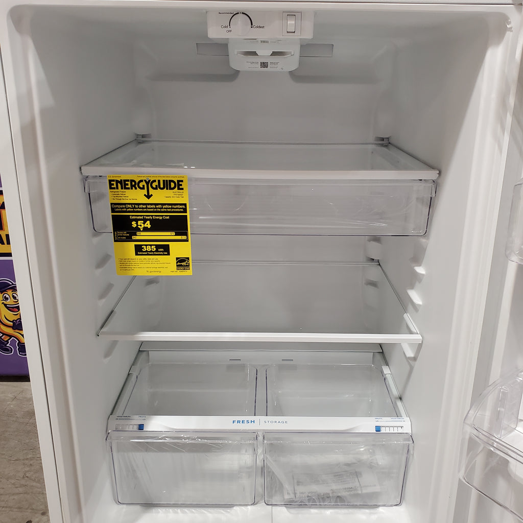 Frigidaire 20 Cu. Ft. Garage Ready Top Freezer Refrigerator 20231SD240 - FFHT2045XW - Scratch & Dent (Major)