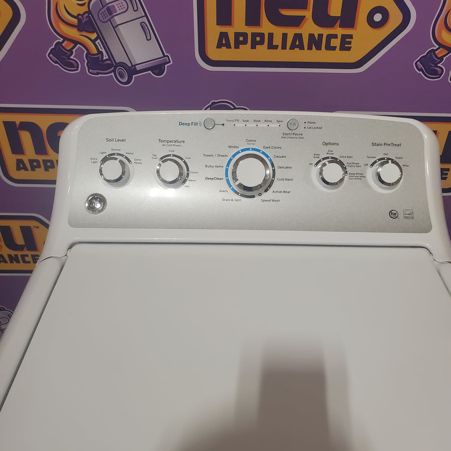 GE 4.6 cu. ft. High-Efficiency White Top Load Washer with Infusor, ENERGY STAR 1CR5122 - GTW500ASNWS - Certified Refurbished