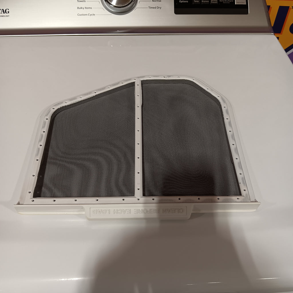 Pictures of Maytag Smart Top Load Electric 7.4 Cu. Ft. Steam Dryer with Extra Power and Advanced Moisture Sensing 25134SD467 - MED7230HW - Scratch & Dent (Minor) - Neu Appliance Outlet - Discount Appliance Outlet in Austin, Tx