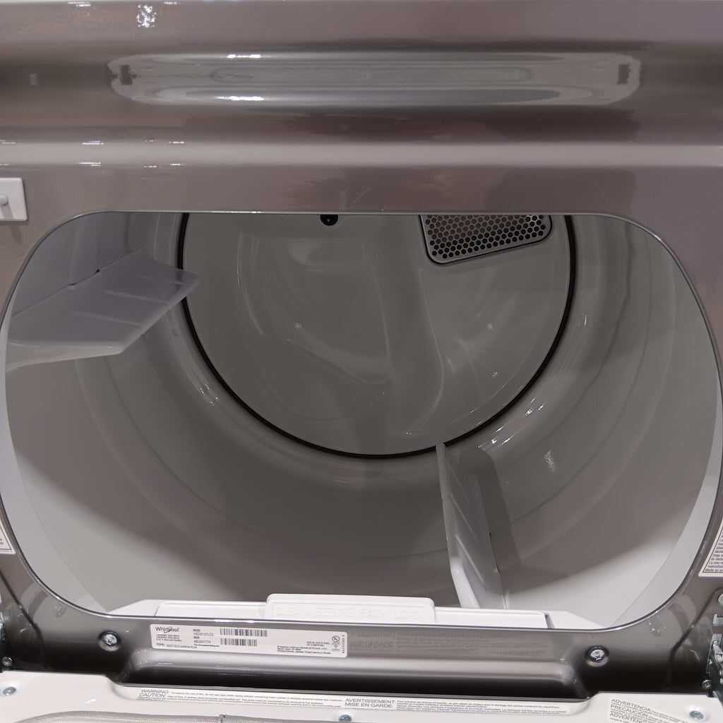 Whirlpool Top Load 5.2 Cu. Ft. Washer with Removable Agitator WTW8127LC - Scratch & Dent (Minor) and Whirlpool Electric 7.4 Cu. Ft. Dryer with Moisture Sensor 16187 - WED8127LC - Scratch and Dent (Minor)