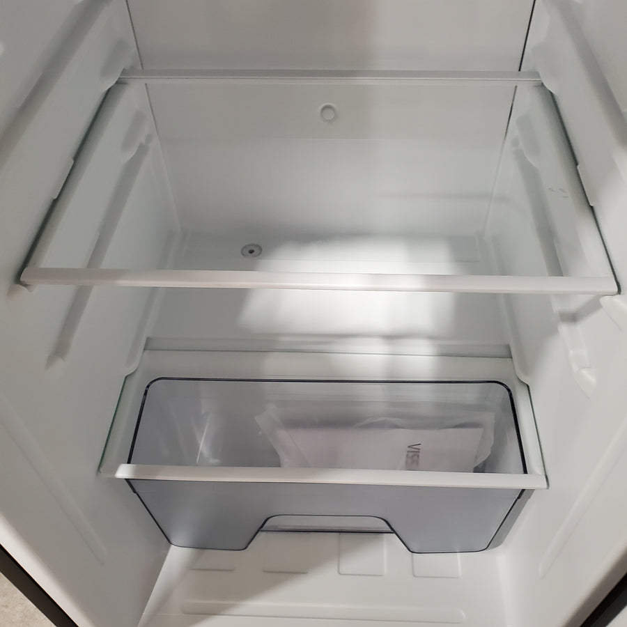 Vissani 3.2 cu. ft. Mini Refrigerator in Stainless Steel, ENERGY STAR HVAR32SE - Scratch 7 Dent (Major)