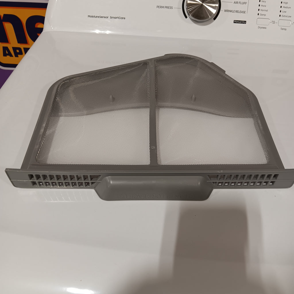 Pictures of Samsung Top Load 4.5 Cu. Ft. Washer with Soft Close Lid and Vibration Reduction Technology+ WA45T3200AW - New in Box and Samsung 7.2 cu. ft. Electric Dryer with Sensor Dry in White DVE45T3200W - Scratch and Dent (minor) - Neu Appliance Outlet - Discount Appliance Outlet in Austin, Tx