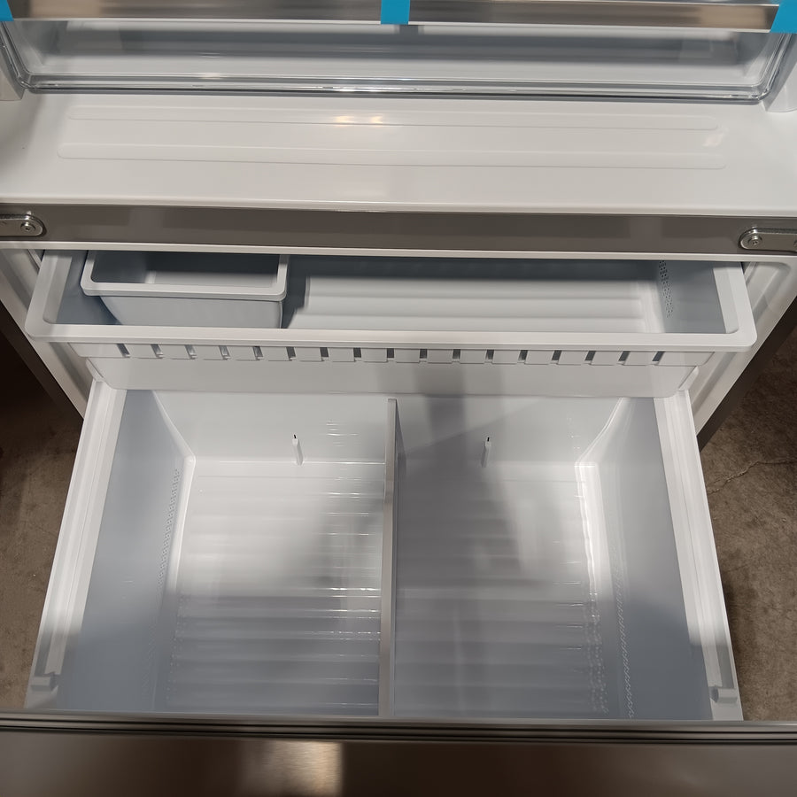 Hisense 26.6 cu. ft. French Door Refrigerator in Fingerprint Resistant Stainless Steel 22134SD233 - HRF266N6CSE1 - Scratch & Dent (Minor)