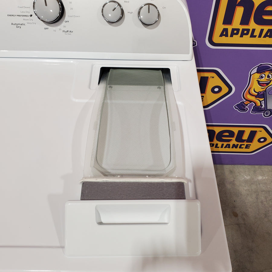 Whirlpool White Electric Extra Large 7.0 Cu. Ft. Dryer with Wrinkle Shield  22137SD381 - WED4815EW - Scratch & Dent (Minor)