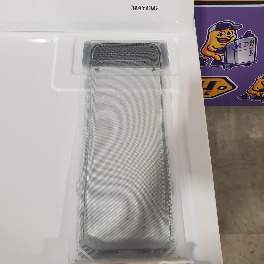 Pictures of Maytag Top Load Style Electric Wrinkle Prevent 7.0 cu. ft. Dryer with Auto Dry MED4005SW - Open Box - Neu Appliance Outlet - Discount Appliance Outlet in Austin, Tx