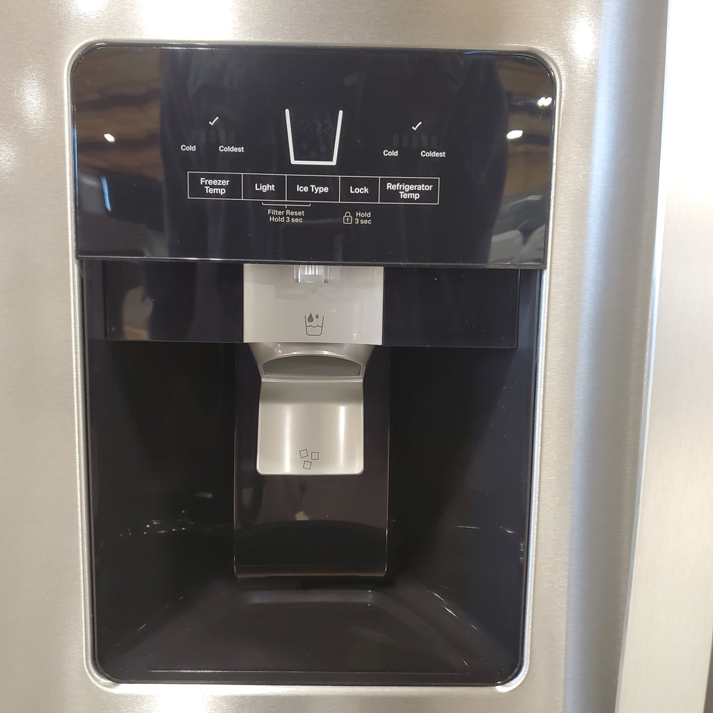 Pictures of Whirlpool Side By Side Refrigerator with Can Caddy and Frameless Glass Shelves 6SD134 - WRS325SDHZ - Scratch and Dent (Minor) - Neu Appliance Outlet - Discount Appliance Outlet in Austin, Tx