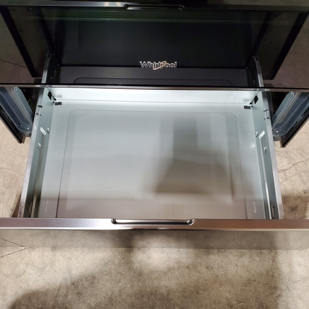 Whirlpool Energy Star Electric Range with Air Cooking Technology, No Preheat Air Fry, Air Baking and Self Clean 5SD180 - WFES5030RZ - Scratch & Dent (Minor)