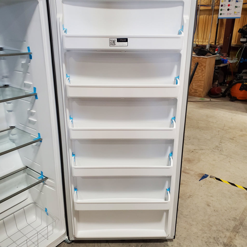 Frigidaire 20 Cu. Ft. Garage Ready Upright Freezer in Carbon 3SD441 - FRUF2020AN - Scratch & Dent (Minor)