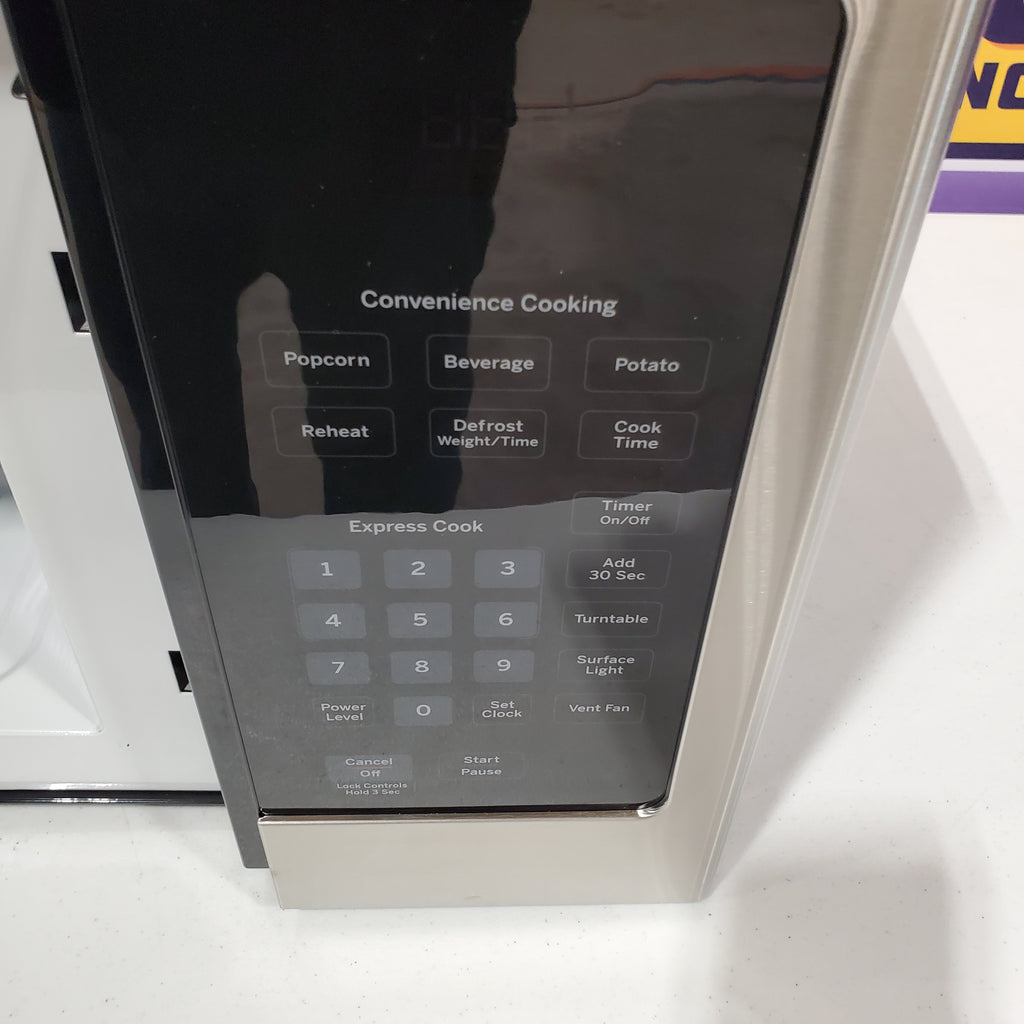 Pictures of GE® 1.6 Cu. Ft. Over-the-Range Microwave Oven in Stainless Steel 17SD228 - JVM3160RFSS - New in Box - Neu Appliance Outlet - Discount Appliance Outlet in Austin, Tx