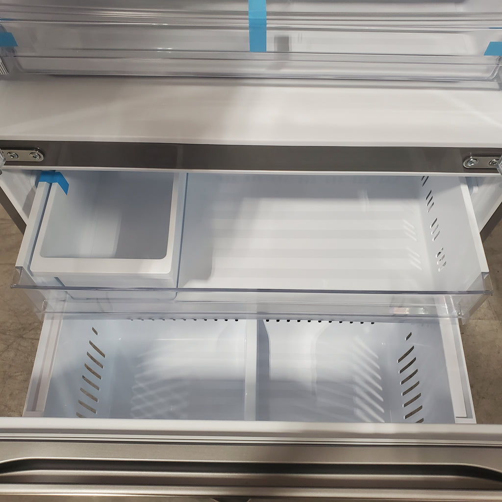 LG 25 cu. ft. Counter-Depth MAX™ with Zero Clearance™ 3-Door French Door Refrigerator with Thin Door Design 3SD693 - LF25Z6211S - Open Box