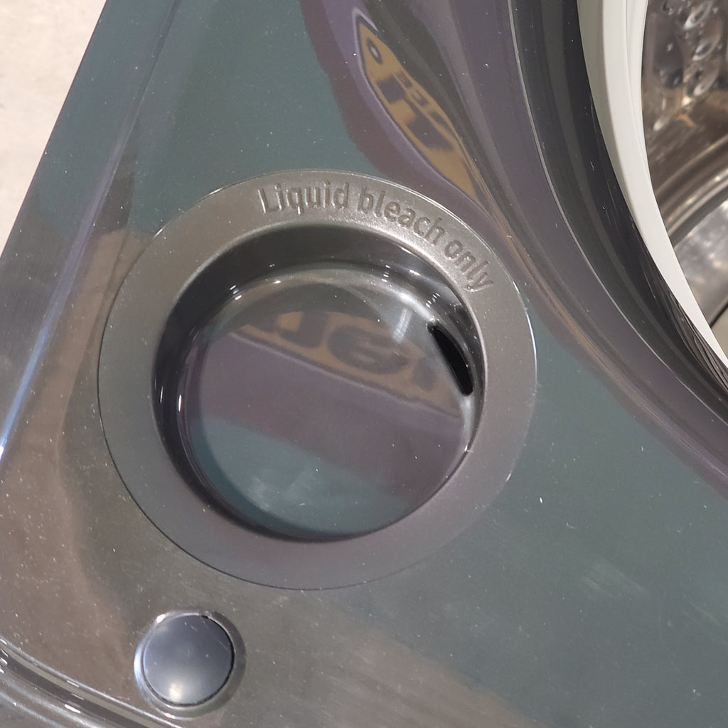 Pictures of Samsung 5.0 cu. ft. Energy Star Top Load Washer with Active Water Jet in Black Stainless Steel WA50R5400AV - Scratch & Dent (Minor) - Neu Appliance Outlet - Discount Appliance Outlet in Austin, Tx