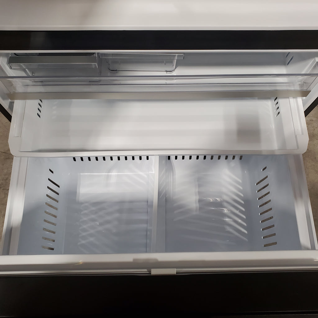 Pictures of LG 26 cu. ft. Smart Counter-Depth MAX French Door Refrigerator with 4 types of ice in PrintProof Black Stainless Steel - 3SD700 - LRYXC2606S- Scratch & Dent (Minor - Neu Appliance Outlet - Discount Appliance Outlet in Austin, Tx