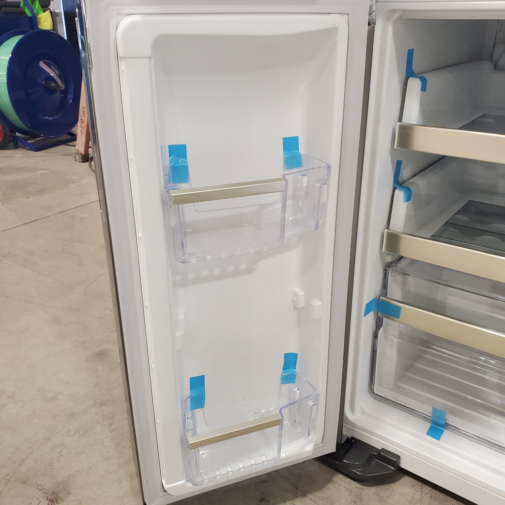 Pictures of Frigidaire Gallery 22 Cu. Ft. Counter-Depth 4-Door Energy Star Certified Refrigerator in Smudge-Proof Stainless Steel GRQC2255BF - Scratch & Dent (Minor) - Neu Appliance Outlet - Discount Appliance Outlet in Austin, Tx