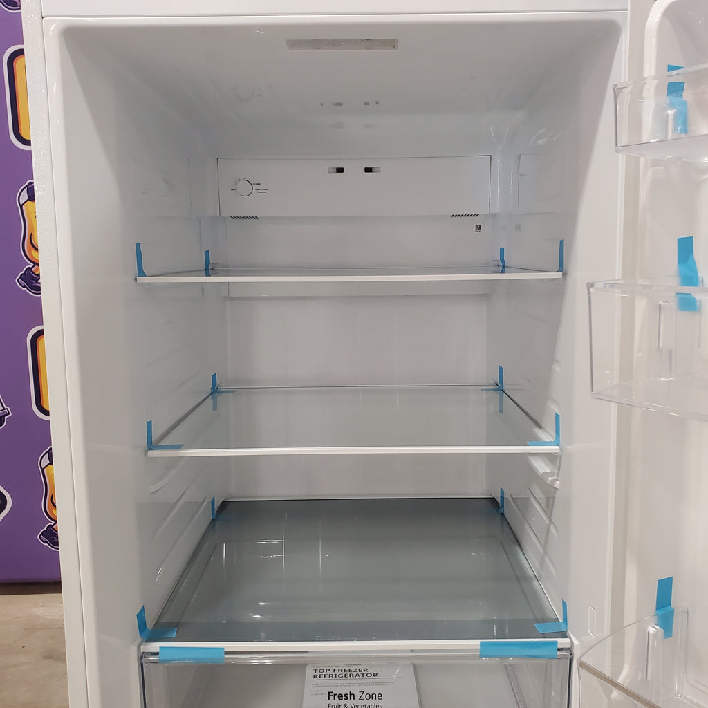 Pictures of LG 28-inch 18 cu. ft. Garage Ready Top Freezer Refrigerator LT18S2100W - Open Box - Neu Appliance Outlet - Discount Appliance Outlet in Austin, Tx