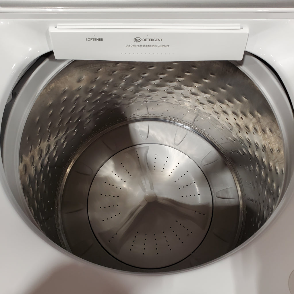 Pictures of Maytag Top Load 4.8 cu ft Washer with Deep Fill and Slow-Close Glass Lid 30131SD43 - MVW6200KW - Scratch & Dent (Minor) - Neu Appliance Outlet - Discount Appliance Outlet in Austin, Tx