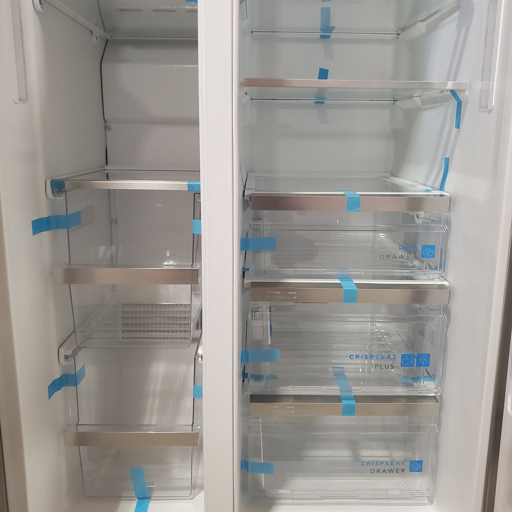 Pictures of Frigidaire Gallery 22 Cu. Ft. 33" Standard-Depth Side-by-Side Refrigerator 31134SD216 - GRSS2352AF - Scratch & Dent (Moderate) - Neu Appliance Outlet - Discount Appliance Outlet in Austin, Tx