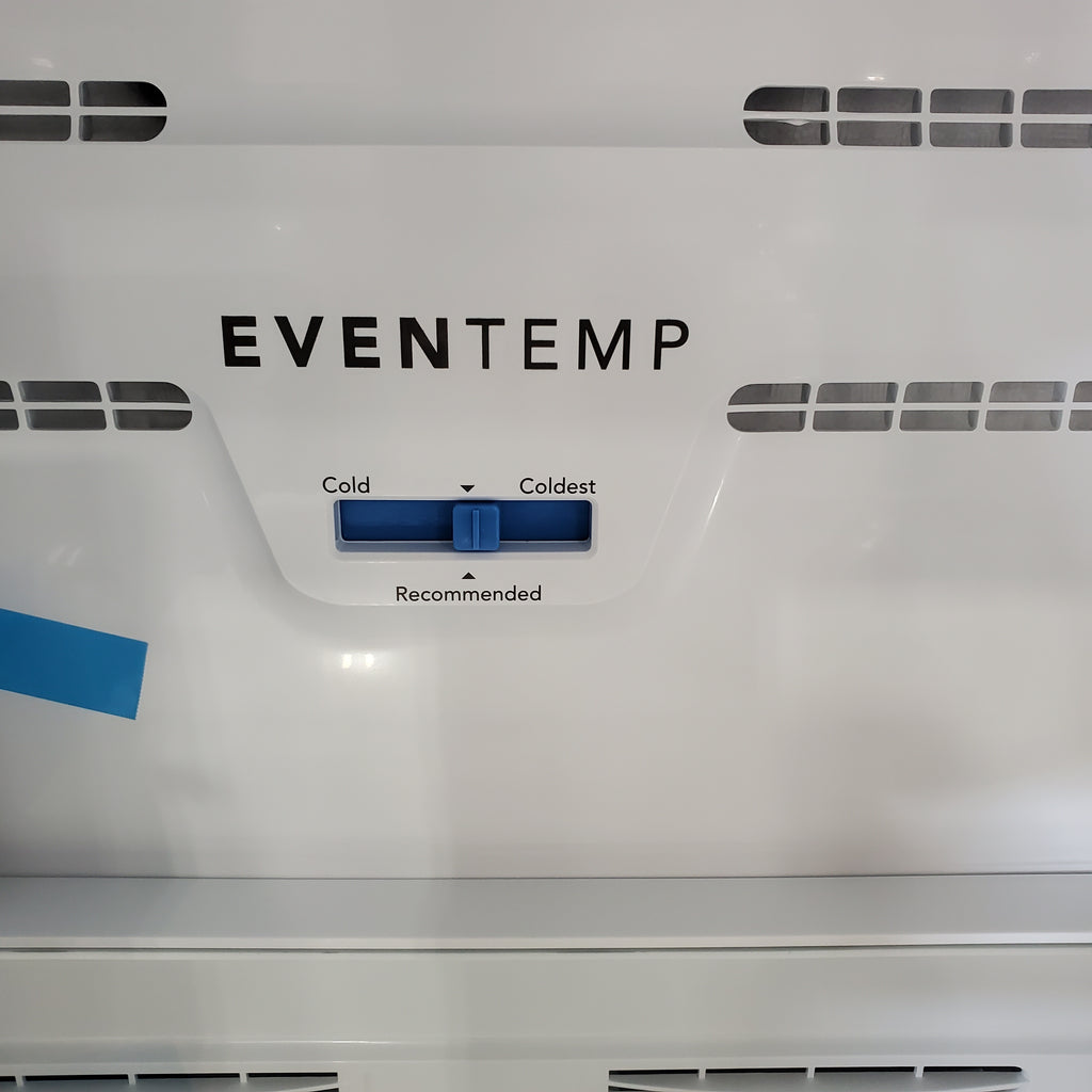 Pictures of Frigidaire White 20 Cu. Ft. Garage Ready Top Freezer Refrigerator With Ice Maker Installed FFTR2045VW - Scratch & Dent - Minor - Neu Appliance Outlet - Discount Appliance Outlet in Austin, Tx