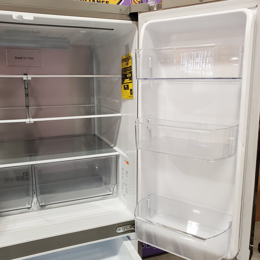 LG 29 cu. ft. Smart Standard-Depth MAX™ 4-Door French Door Refrigerator with Full-Convert Drawer™ in Print Proof Stainless Steel LF29H8330S - Scratch & Dent (Minor)