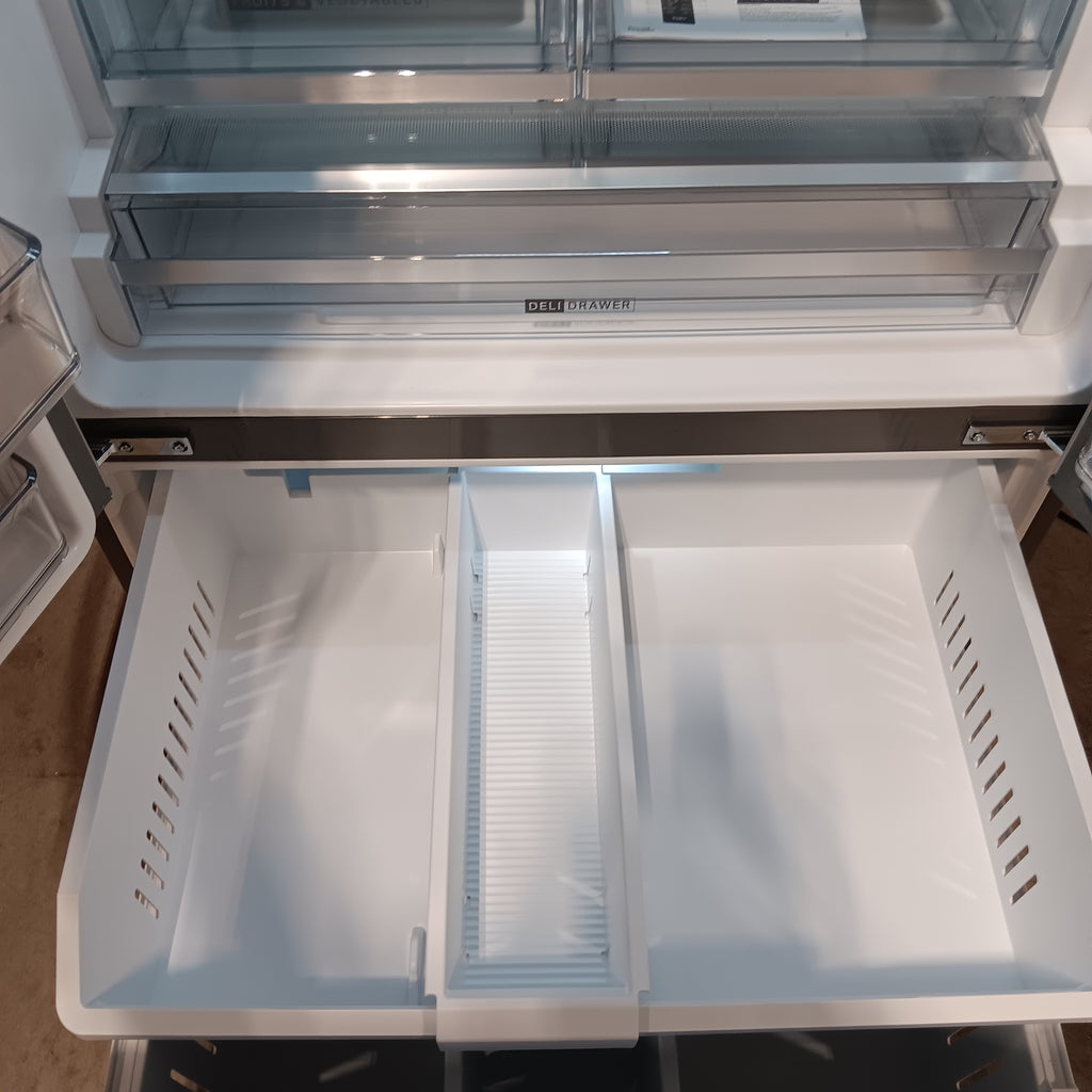 Whirlpool French Door Refrigerator in Fingerprint Resistant Stainless Finish with In-Door Water and Ice Maker - 30 cu. ft. 22136SD340 - WRFF3536SZ - Scratch & Dent (Moderate)