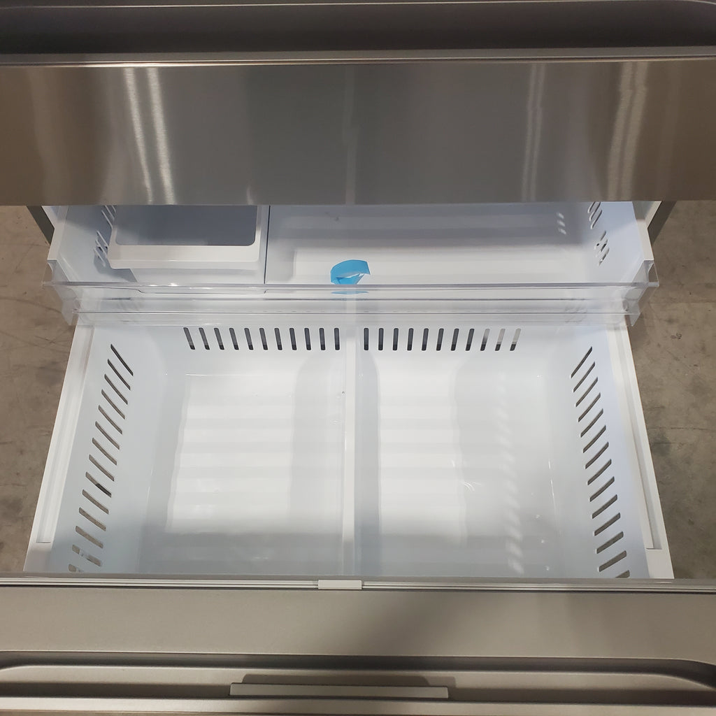 Pictures of Print Proof Stainless Steel 29 cu. ft. Smart Standard-Depth MAX™ 4-Door French Door Refrigerator with Full-Convert Drawer™ LF29H8330S - Scratch & Dent - Minor - Neu Appliance Outlet - Discount Appliance Outlet in Austin, Tx