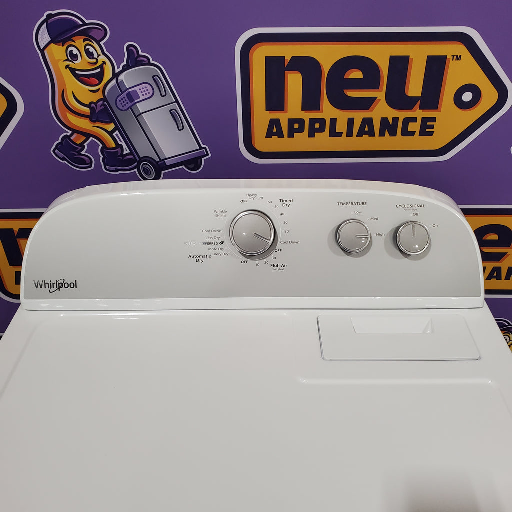 Pictures of Whirlpool White Vented Gas 7 Cu. Ft. Dryer with AutoDry and Reversible Door WGD4815EW - Scratch and Dent (Minor) - Neu Appliance Outlet - Discount Appliance Outlet in Austin, Tx