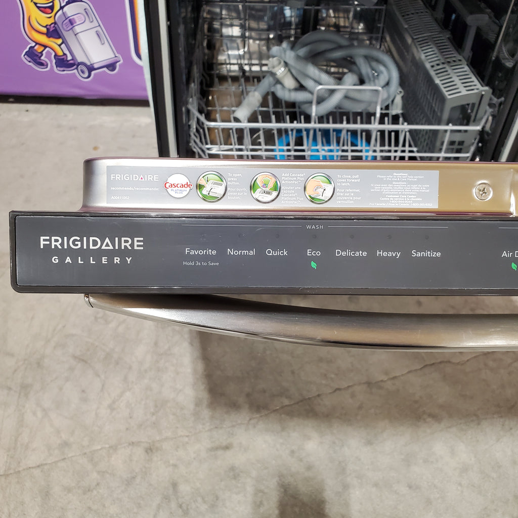 Frigidaire Gallery 24 in. Smudge-Proof Stainless Steel ENERGY STAR Top Control Built In Dishwasher with Third Rack 4SD489 - GDSH4715AF - Scratch & Dent - Minor