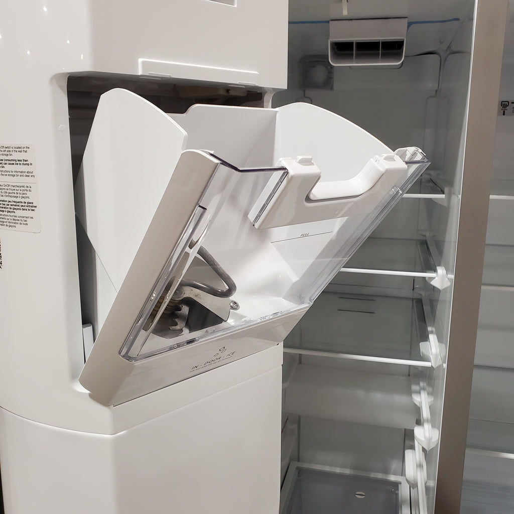 Whirlpool Fingerprint-Resistant Stainless Steel 28.49 cu. ft. Side by Side Refrigerator with In Door Ice and Water Dispenser 251311SD940 - WRS588FIHZ - Scratch & Dent (Moderate)