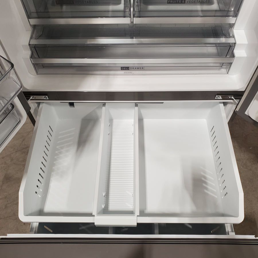 Whirlpool French Door Refrigerator in Fingerprint Resistant Stainless Finish with In-Door Water and Ice Maker - 30 cu. ft. WRFF3536SZ - Scratch & Dent (Minor)