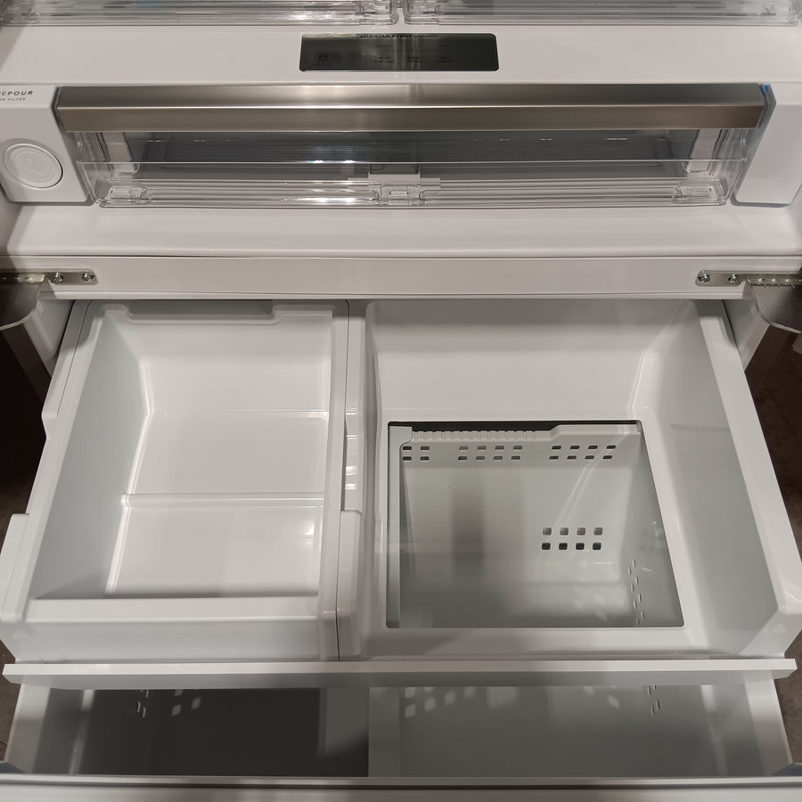 Frigidaire Gallery 28 Cu. Ft. Standard-Depth French Door Refrigerator in Stainless Steel 22231SD308 - GRFS2853AFL - Scratch & Dent (Major)