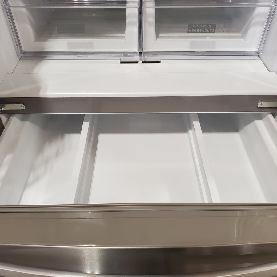 Whirlpool French Door Bottom Mount Refrigerator in Fingerprint Resistant Stainless Steel 22132SD142 - WRMF3636RZ - Scratch & Dent (Minor)