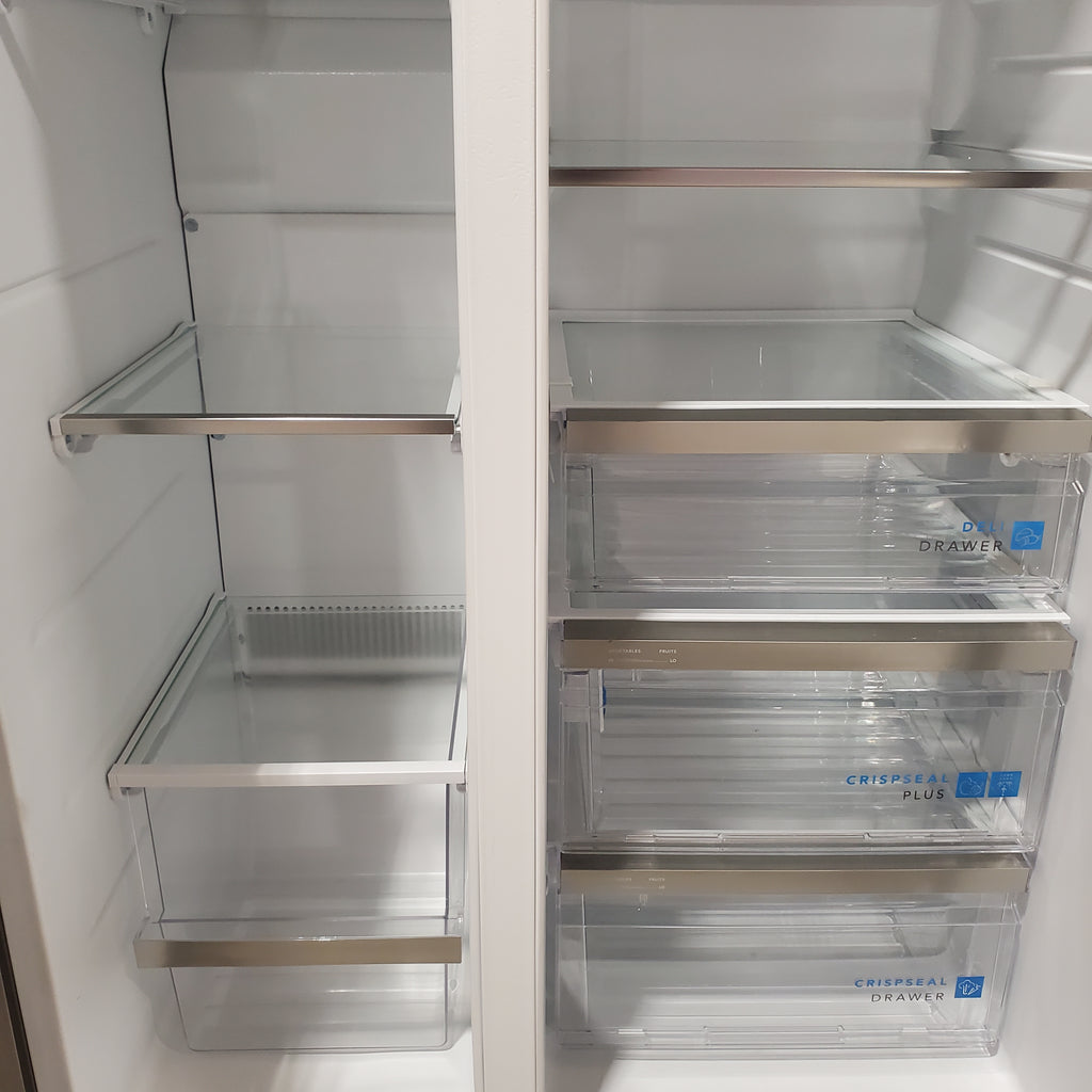 Pictures of Frigidaire Gallery 26 Cu. Ft. Standard-Depth Side-by-Side Refrigerator 20231SD243 - GRSN2620AF - Scratch & Dent (Moderate) - Neu Appliance Outlet - Discount Appliance Outlet in Austin, Tx