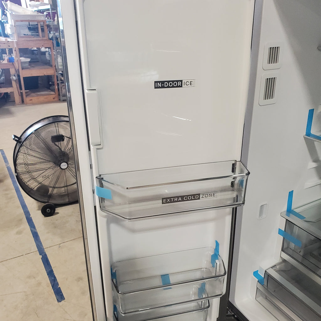 Pictures of Whirlpool 30.53-cu ft French Door Refrigerator with Ice Maker (Fingerprint Resistant Stainless Finish) ENERGY STAR WRFF3536SZ - Open Box - Neu Appliance Outlet - Discount Appliance Outlet in Austin, Tx