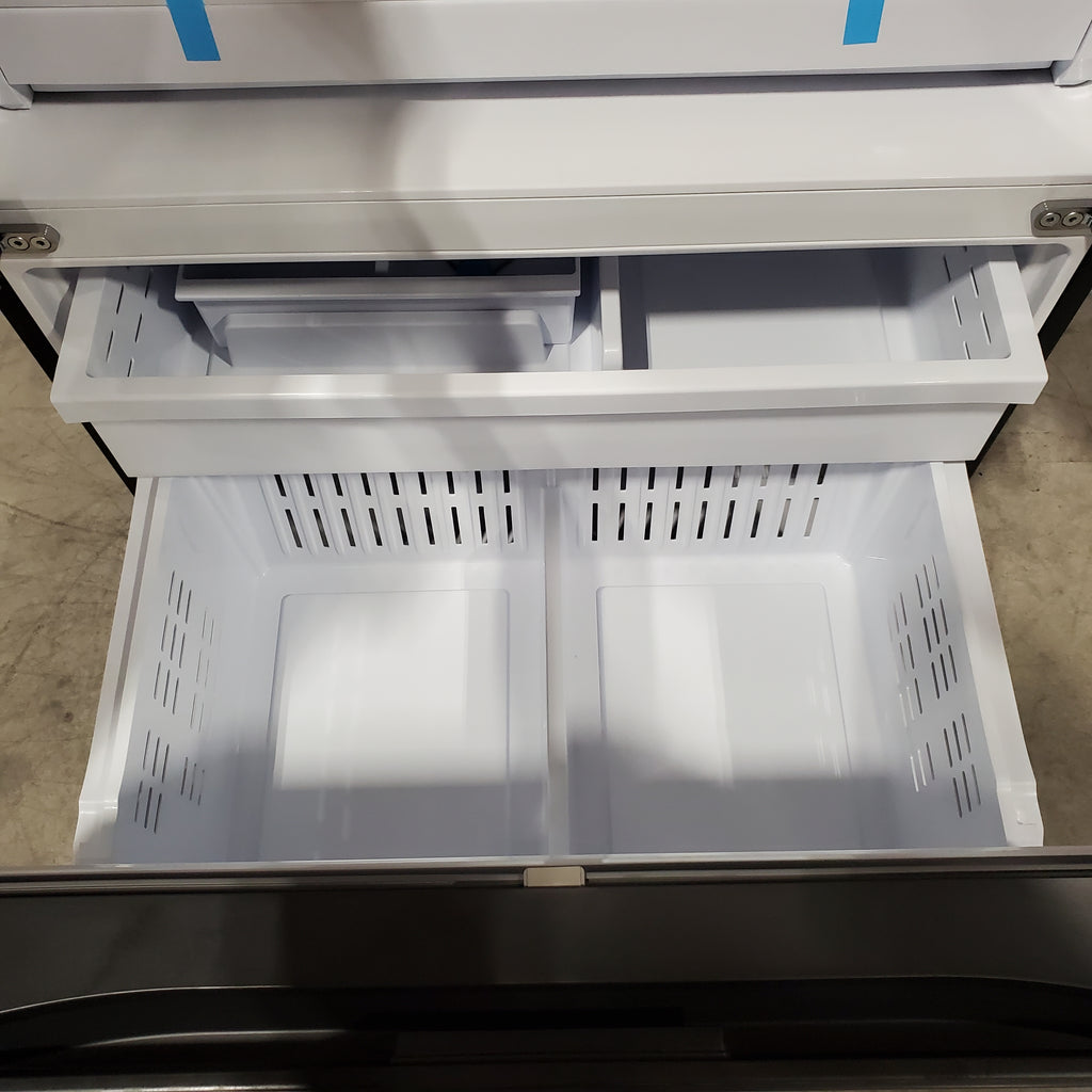 Pictures of Samsung 3-Door French Door in Matte Black Steel 4SD410 - RF32CG5400MTAA - Scratch & Dent (Minor) - Neu Appliance Outlet - Discount Appliance Outlet in Austin, Tx