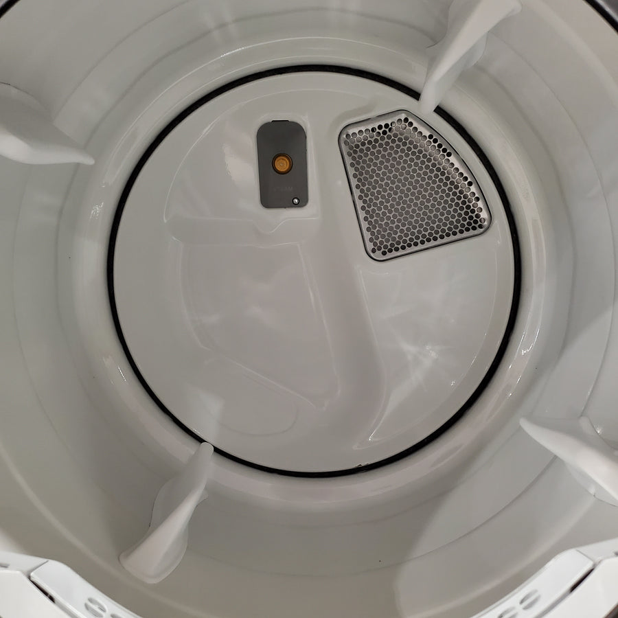 Whirlpool 7.4-cu ft Stackable Vented Gas Dryer with Steam Cycle in Volcano Black 31134SD185 - WGD6720RU - Open Box