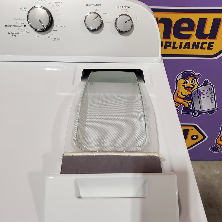 Whirlpool White Electric Extra Large 7.0 Cu. Ft. Dryer with Wrinkle Shield 22137SD384 - WED4815EW - Open Box