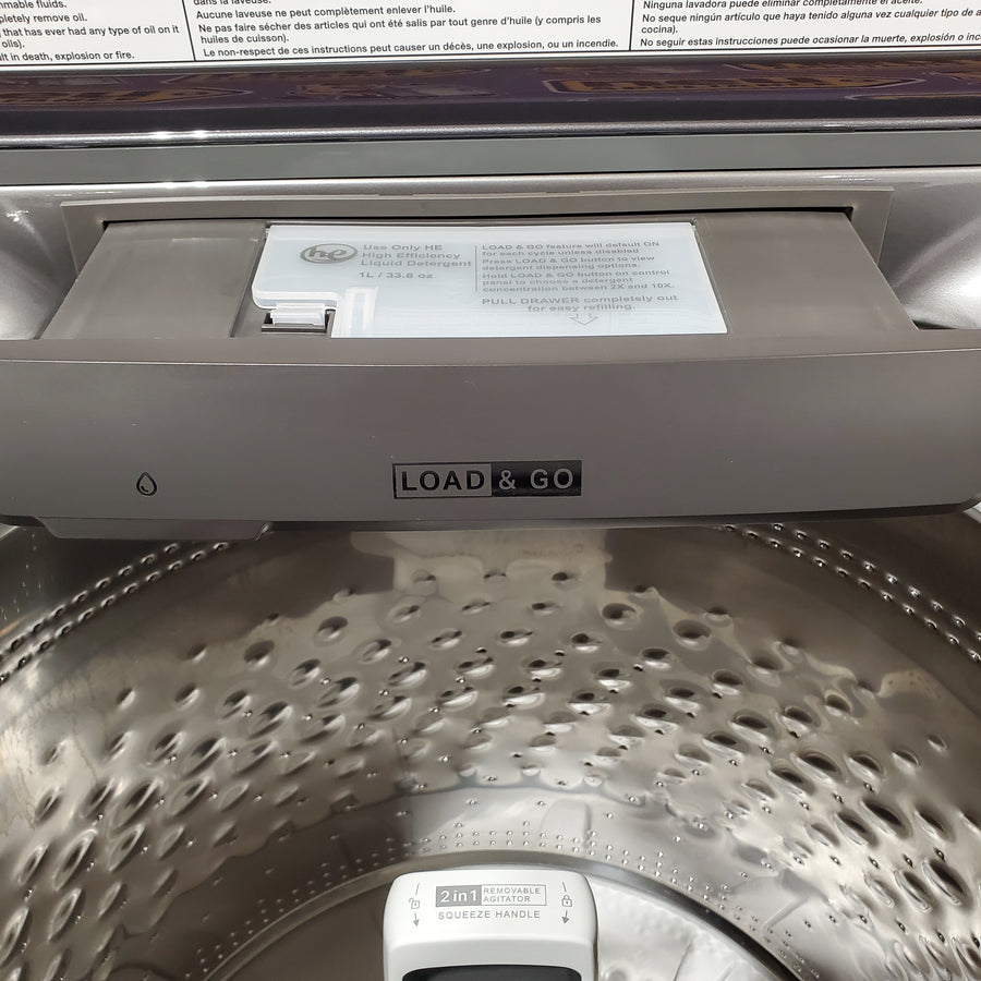 Whirlpool Top Load 5.2 Cu. Ft. Washer with Removable Agitator WTW8127LC - Scratch & Dent (Minor) and Whirlpool Electric 7.4 Cu. Ft. Dryer with Moisture Sensor 16187 - WED8127LC - Scratch and Dent (Minor)
