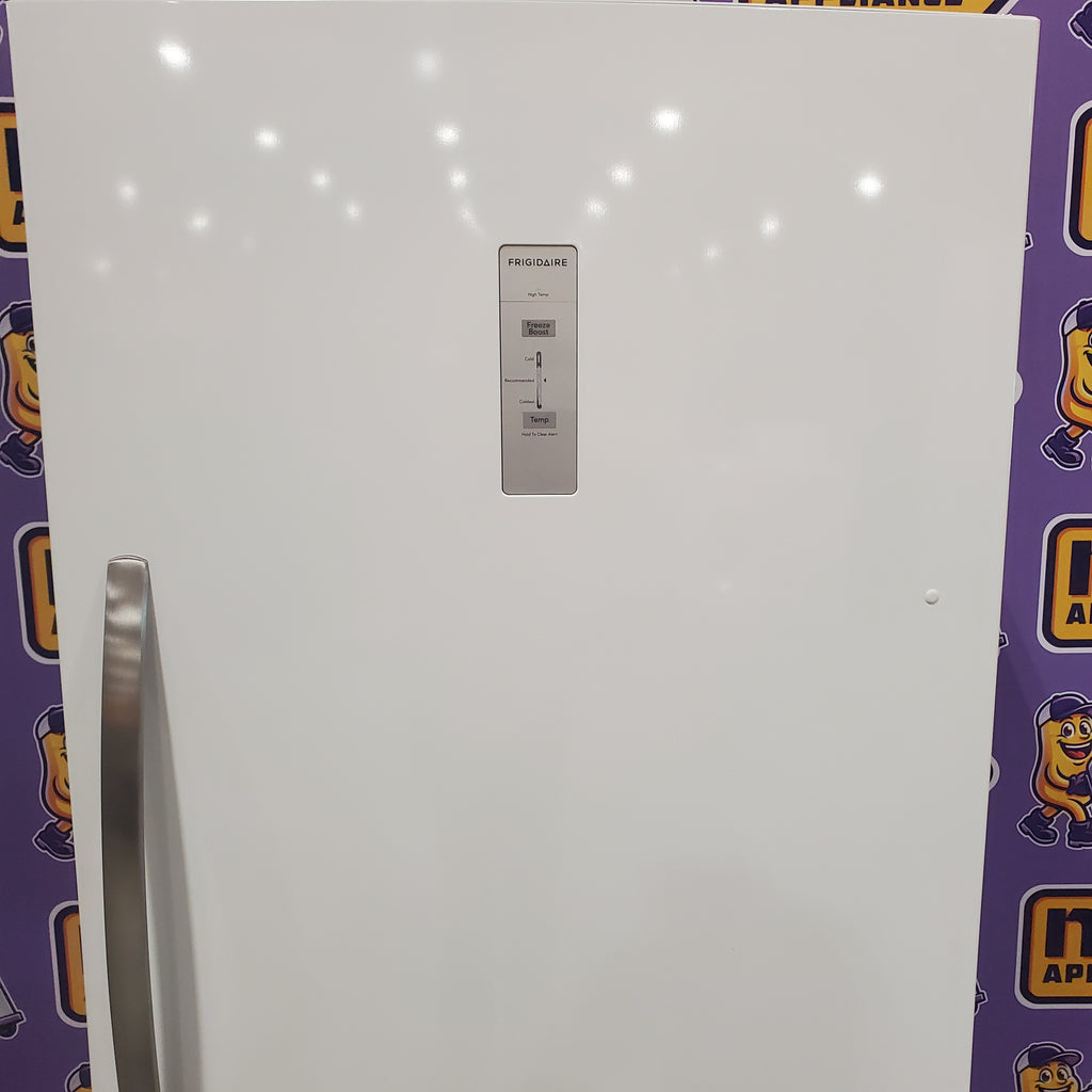 Frigidaire 20 Cu. Ft. ENERGY STAR Garage Ready White Upright Freezer with EvenTemp™ Cooling System 22SD054 - FFUE2024AW - Open Box