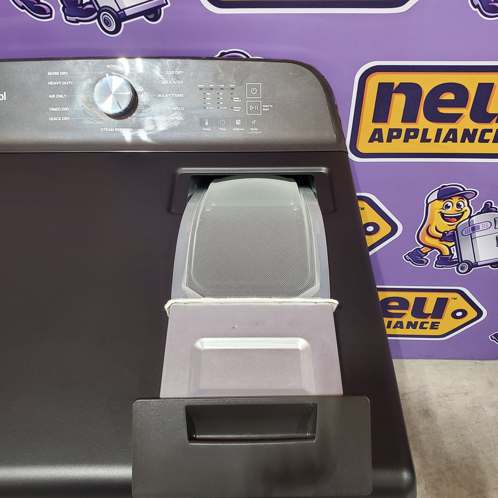 Pictures of Whirlpool Volcano Black Electric 7.0 Cu. Ft. Dryer with Steam Refresh Cycle and Moisture Sensor 22133SD192 - WED6150PB - Scratch & Dent (Minor) - Neu Appliance Outlet - Discount Appliance Outlet in Austin, Tx