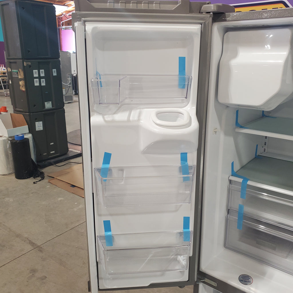 Pictures of Whirlpool 36 in. 24.7 cu. ft. Standard Depth French Door Refrigerator in Fingerprint Resistant Stainless Steel - WRFF3436RZ- Scratch & Dent - (Minor) - Neu Appliance Outlet - Discount Appliance Outlet in Austin, Tx