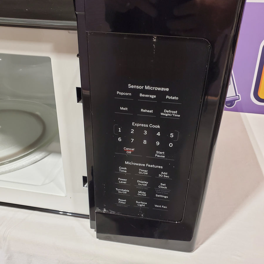 GE® 1.7 Cu. Ft. Over-the-Range Sensor Microwave Oven JVM6175DKBB - Open Box