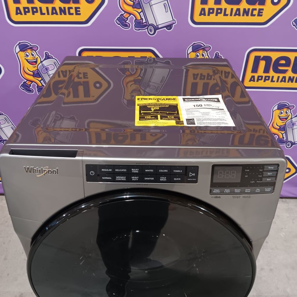 Pictures of Whirlpool 5.0 Cu. Ft. Front Load Washer with Quick Wash Cycle WFW6605MC - Scratch & Dent (Minor) - Neu Appliance Outlet - Discount Appliance Outlet in Austin, Tx