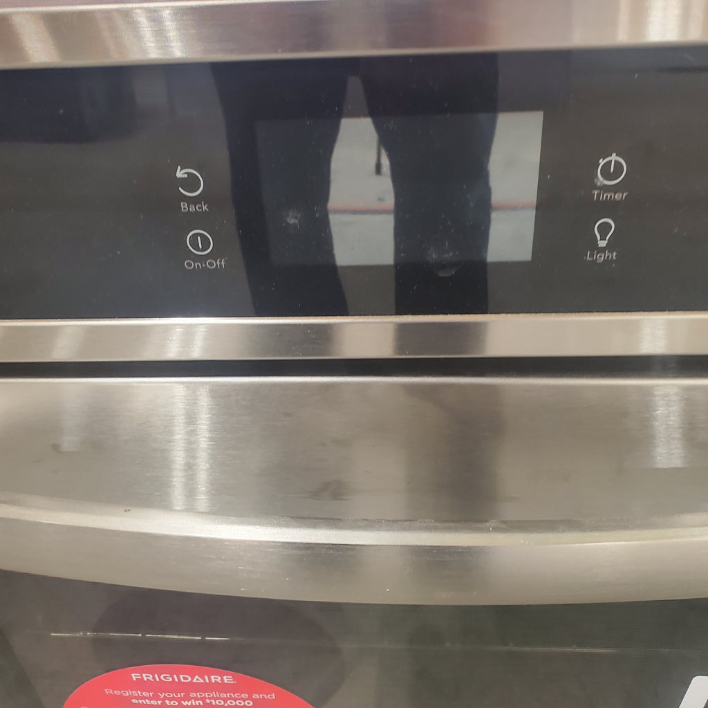 Pictures of Frigidaire Stainless Steel Electric 30 Inch Single Wall Oven with Fan Convection FCWS3027AS - Scratch and Dent (Moderate) - Neu Appliance Outlet - Discount Appliance Outlet in Austin, Tx