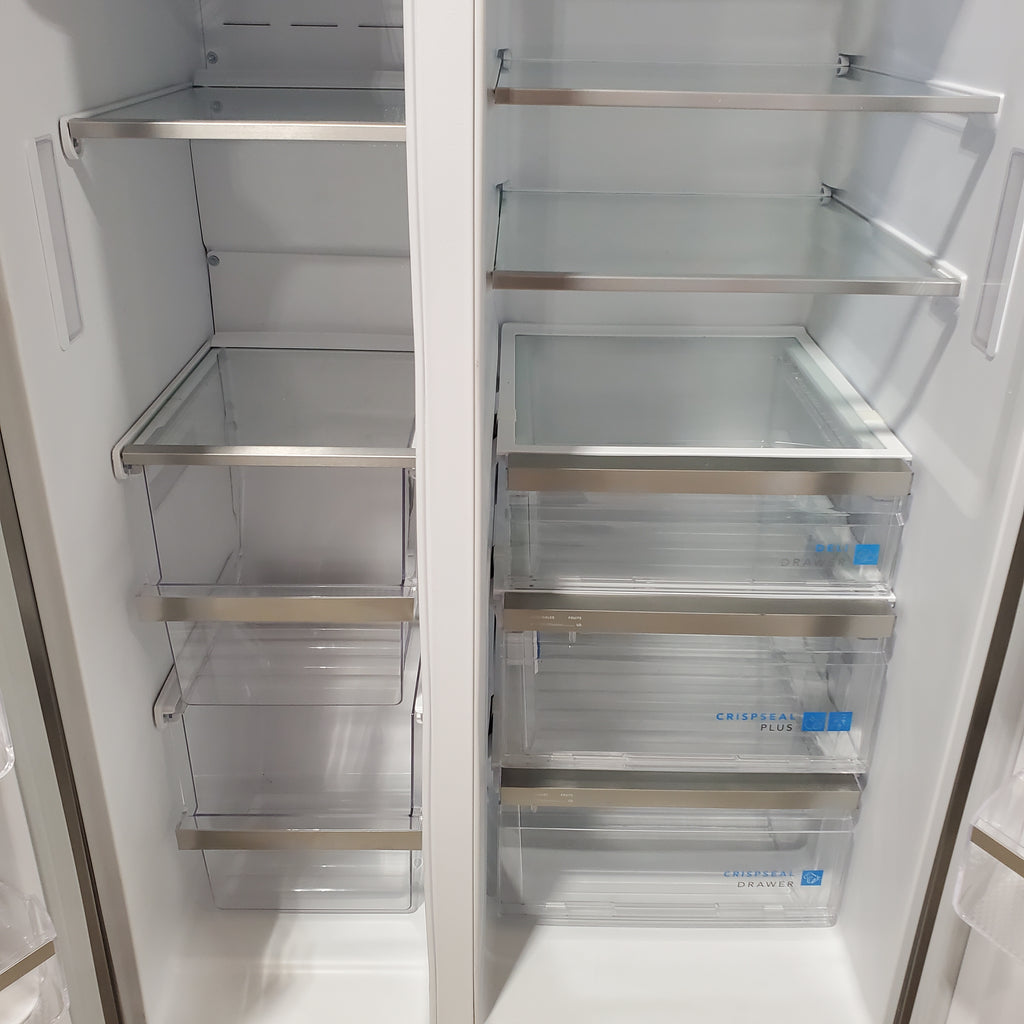 Pictures of Frigidaire Gallery Smudge Proof Stainless Steel 26 Cu. Ft. Side by Side Refrigerator with Bright LED Lighting 31134SD198 - GRSS2652AF - Scratch & Dent (Major) - Neu Appliance Outlet - Discount Appliance Outlet in Austin, Tx
