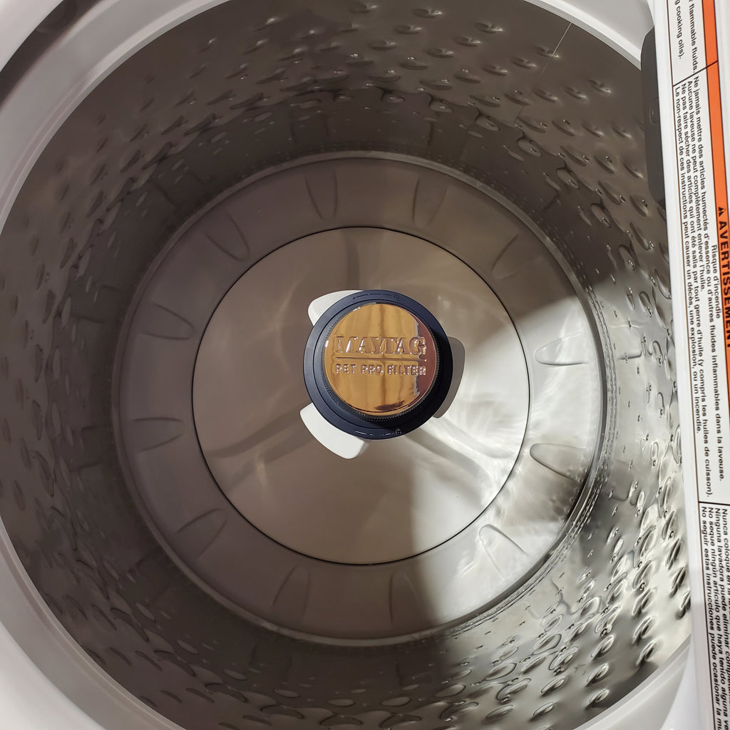 Pictures of Maytag 4.7 cu. ft. Top Load Washer with Agitator, Pet Pro Option and Extra Power in White 22231SD324 - MTW5605RW - Scratch & Dent (Minor) - Neu Appliance Outlet - Discount Appliance Outlet in Austin, Tx