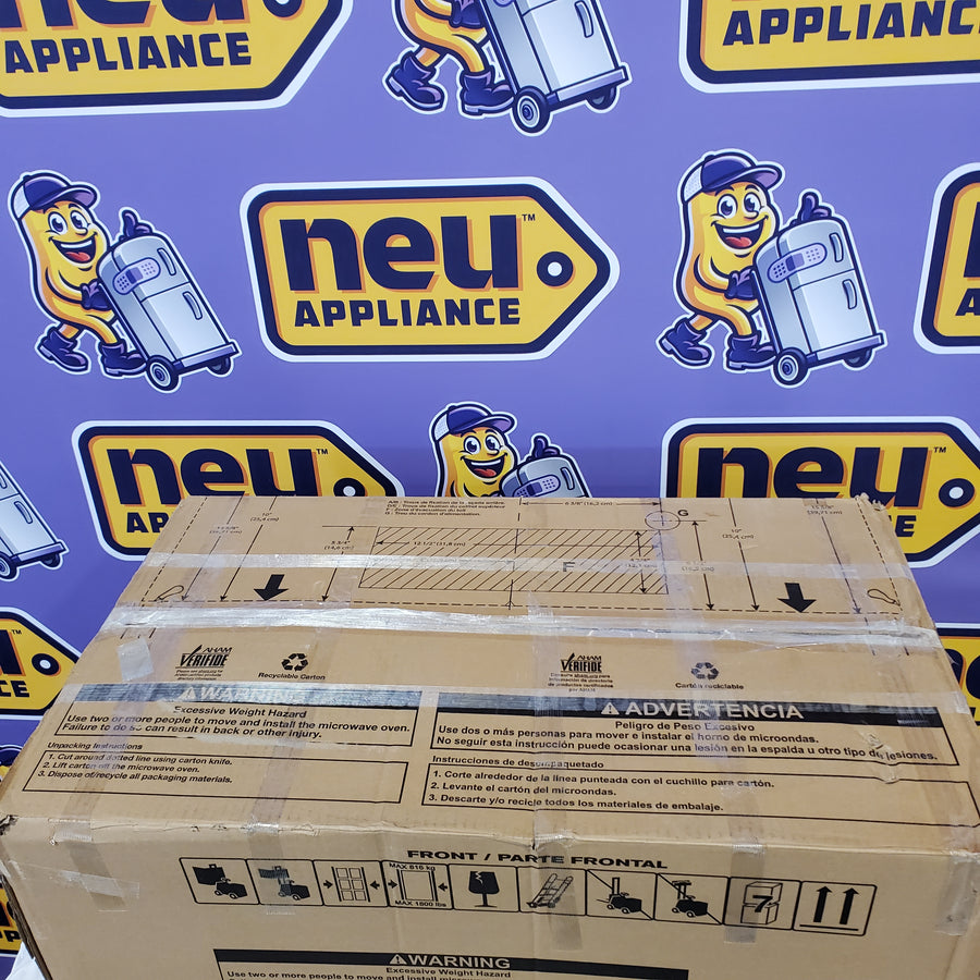 Whirlpool 1.9-cu ft Over-the-Range Microwave with Sensor Cooking in Black WMMS3330RB - New in Box