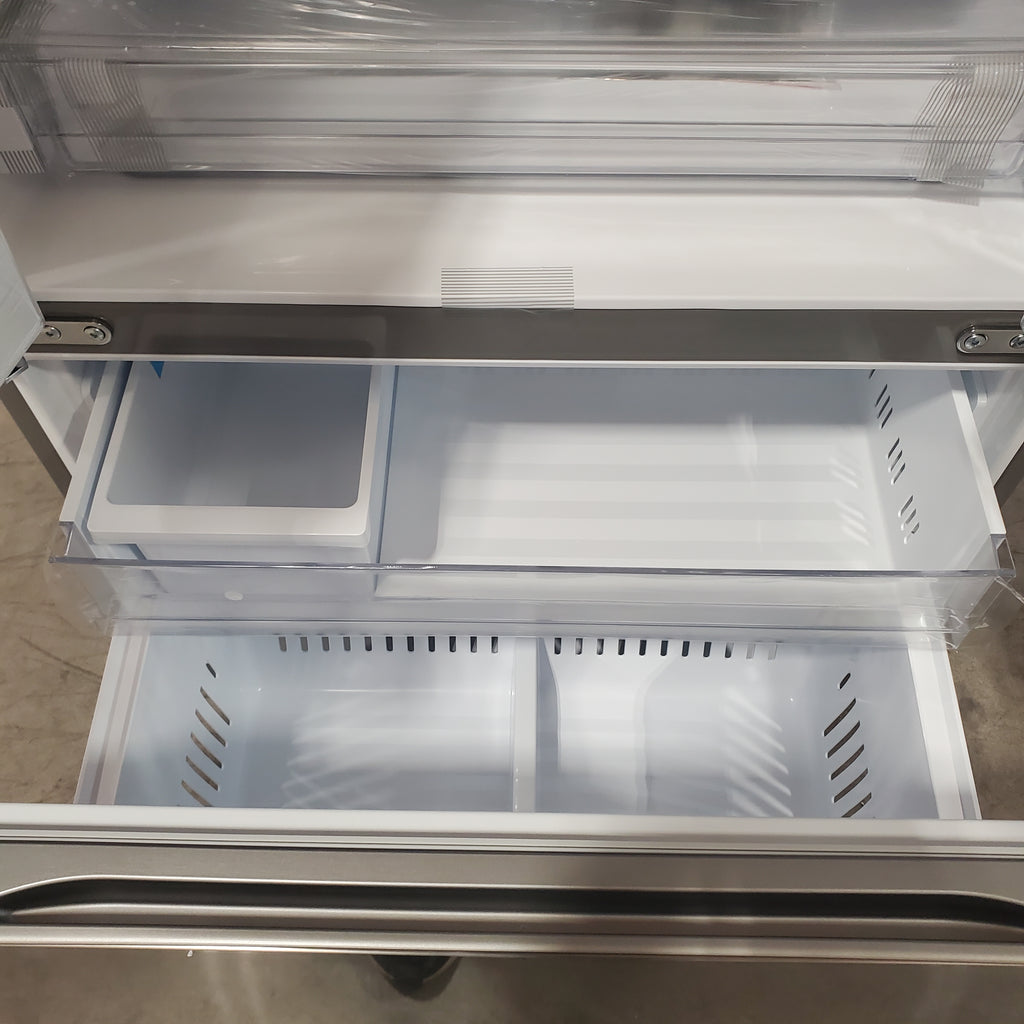 LG 25 cu. ft. Counter-Depth MAX™ with Zero Clearance™ 3-Door French Door Refrigerator with Thin Door Design 3SD689 - LF25Z6211S - Open Box