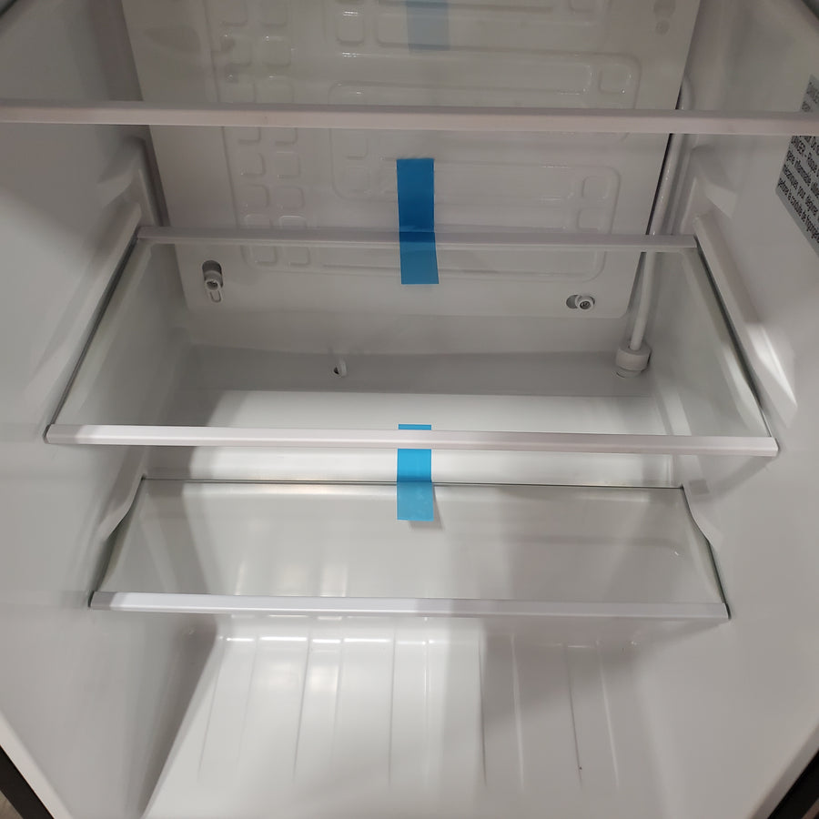 Vissani 2.6 cu. ft. Mini Refrigerator with 3-Glass Shelves and Manual Defrost in Black, ENERGY STAR VS26HSCPB - Open Box