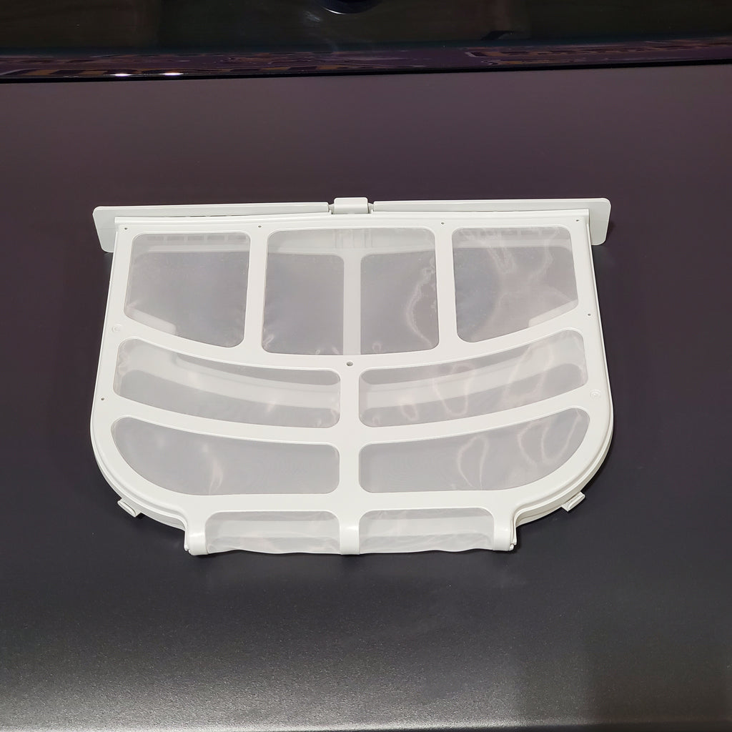 Pictures of LG 5.3 cu. ft. Capacity Top Load Washer with 4-Way® Agitator and EasyUnload™ WT8405CB - Scratch & Dent (Minor) and LG 7.3 cu. ft. Capacity Smart Rear Control Electric Dryer with AI Sensing, EasyLoad™ Door DLE8400BE - Open Box - Neu Appliance Outlet - Discount Appliance Outlet in Austin, Tx