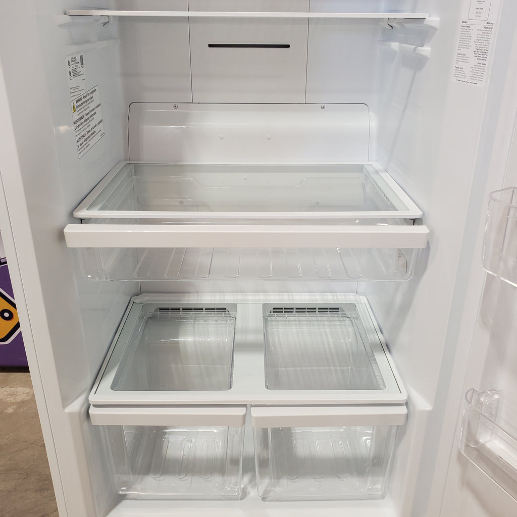 Pictures of GE Garage Ready 21.3 cu. ft. Frost Free Defrost Upright Freezer in White 30133SD115 - FUF21DLRWW - Scratch & Dent (Minor) - Neu Appliance Outlet - Discount Appliance Outlet in Austin, Tx