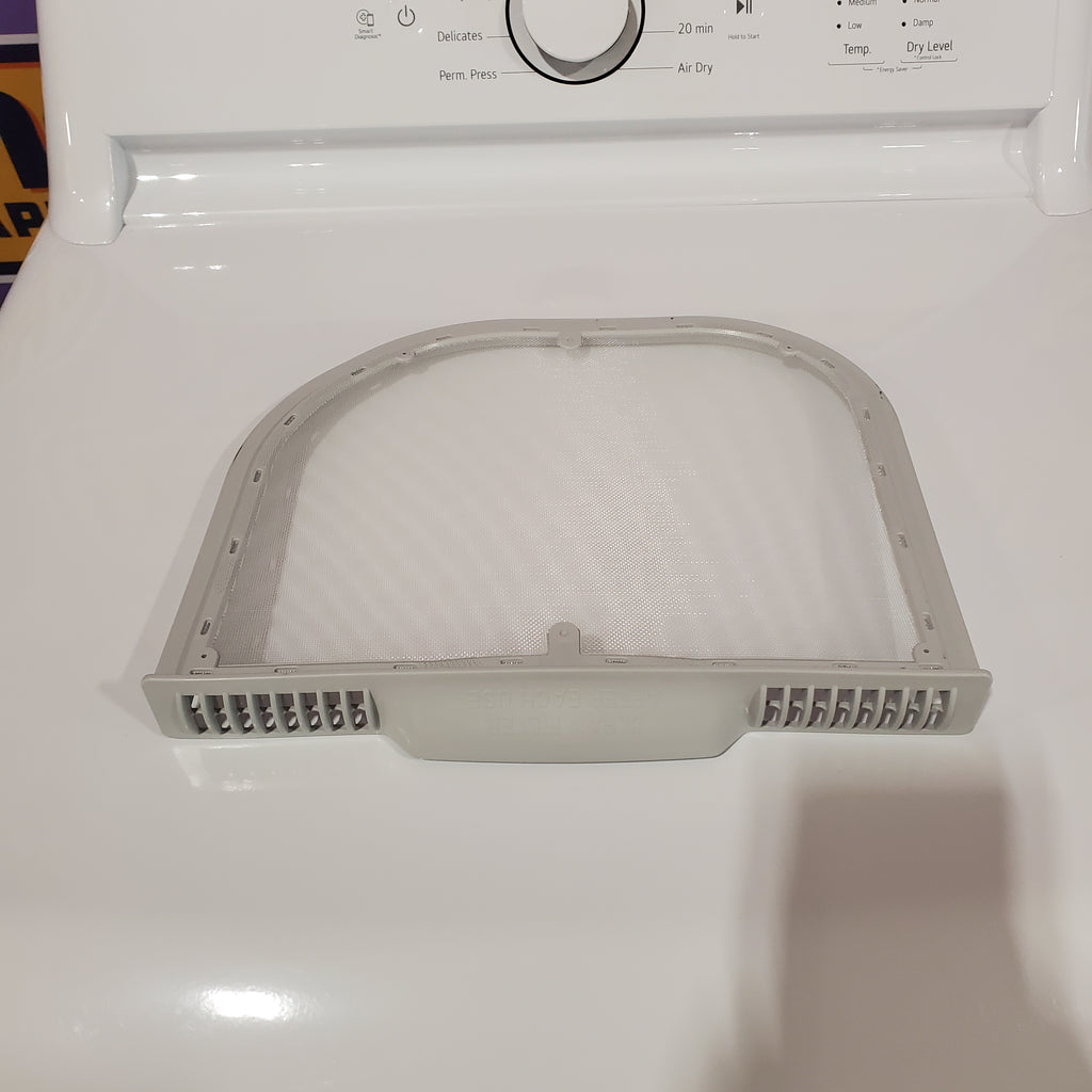 Pictures of LG Top Load 4.1 Cu. Ft. Washer with TurboDrum Technology in White WT6105CW - Scratch & Dent (Minor) and LG 7.3 Cu. Ft. Electric Rear Control Ultra Large Capacity Dryer in White with Sensor Dry 16075 - DLE6100W - Open Box - Neu Appliance Outlet - Discount Appliance Outlet in Austin, Tx
